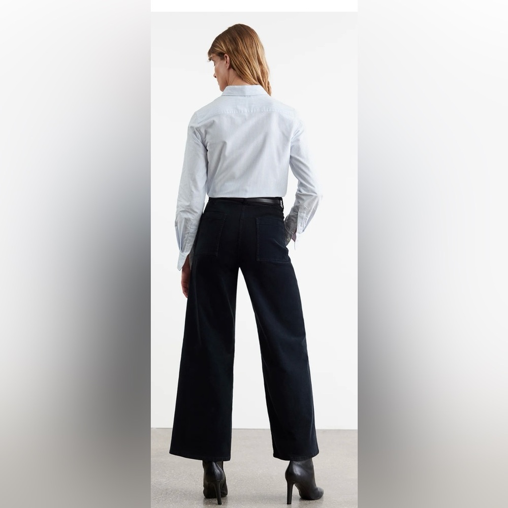 Nili Lotan Like New Corduroy Sold Out Midnight Pant Size 8 Worn Once